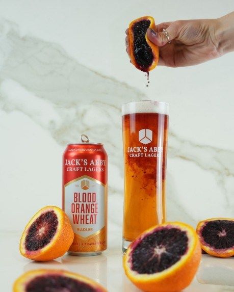 I got 99 problems.. but a summer ain't one!  Blood orange oils spark bright fruity flavors complemented by wheat to make this a most refreshing beer.

Grab some today! 🌞🍻🍊
#jacksabbycraftlagers #craftbeer #bloodorange #poolbeer